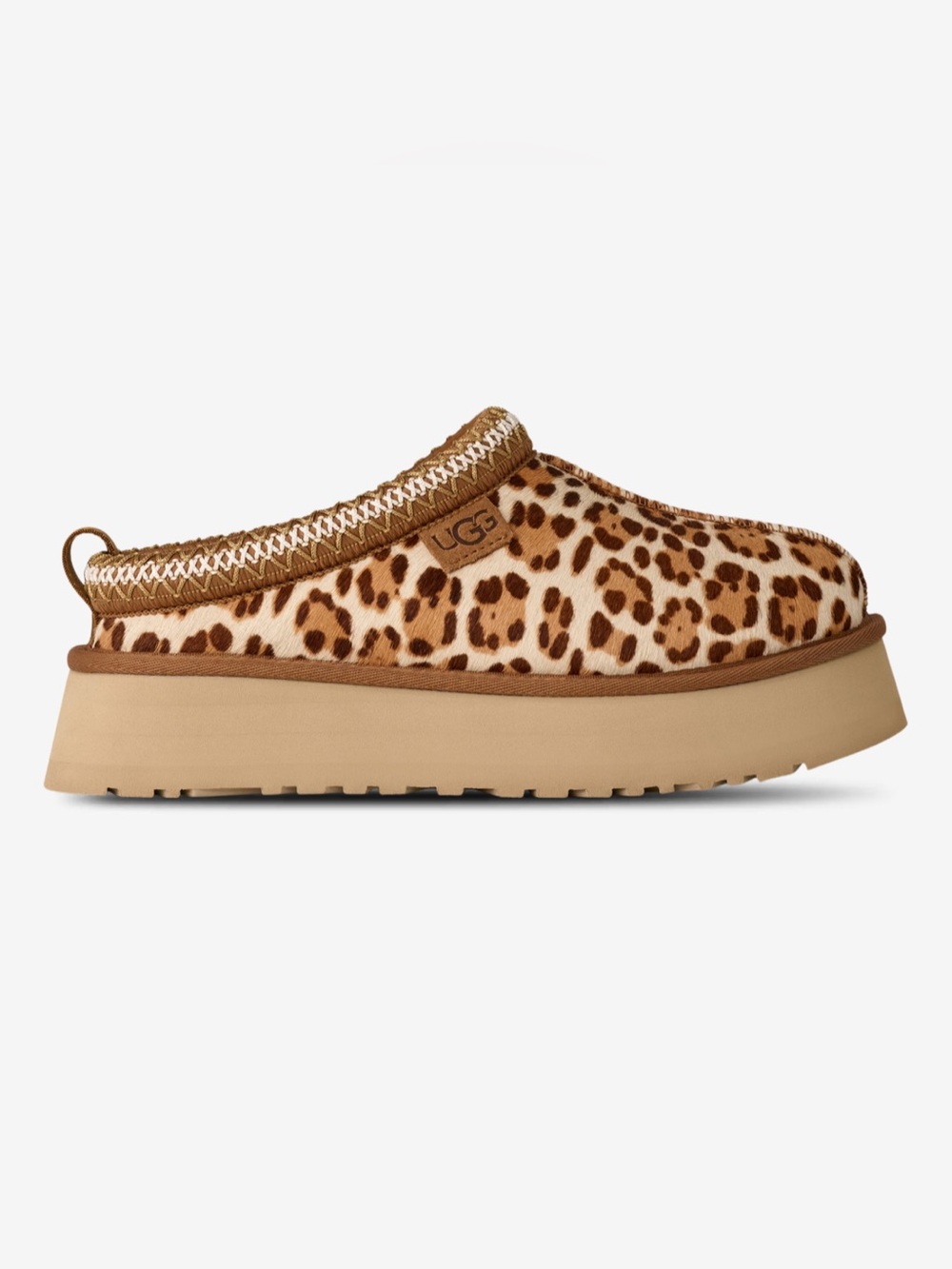 UGG Tazz Plains Brown/Cheetah 1177890-FDJ womens size
